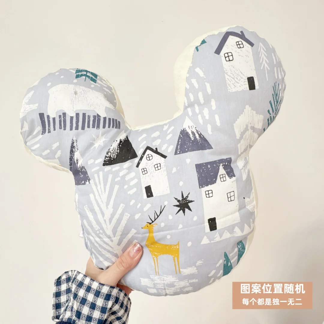 Cartoon Style Class a Pure Cotton Pillow Waist Pillow Student Office Nap Home Decoration Small