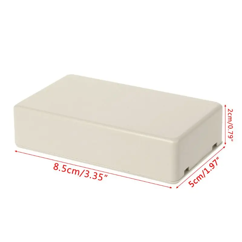 DIY Junction Box Rectangle Power Enclosure Box Electronic Project Instrument for Case Waterproof Plastic for Protection