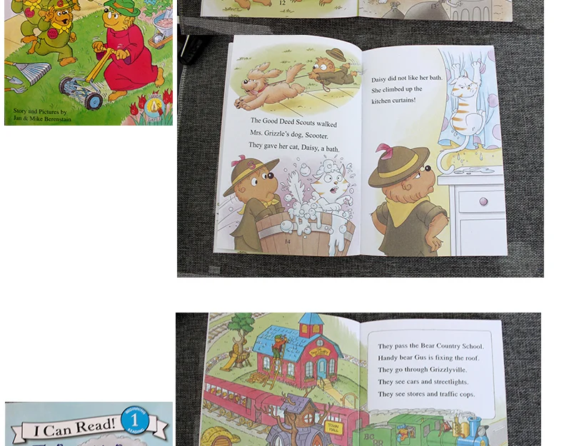 【新品】34冊The Berenstain Bears I can Read 34pcs/set I Can Read Phonics Books The Berenstain Bears