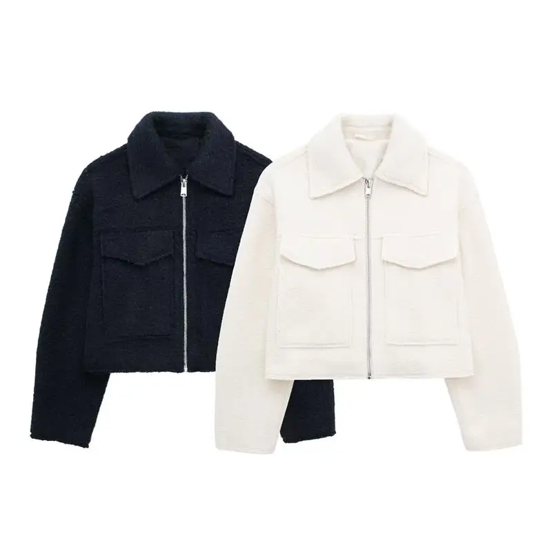 Fashionable jacket in Navy Blue