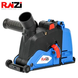 Raizi 5 /6 inch Universal Double Saw Blade Cutting Dust Shroud Collector For Angle Grinder With Attachments125mm Dust Shroud
