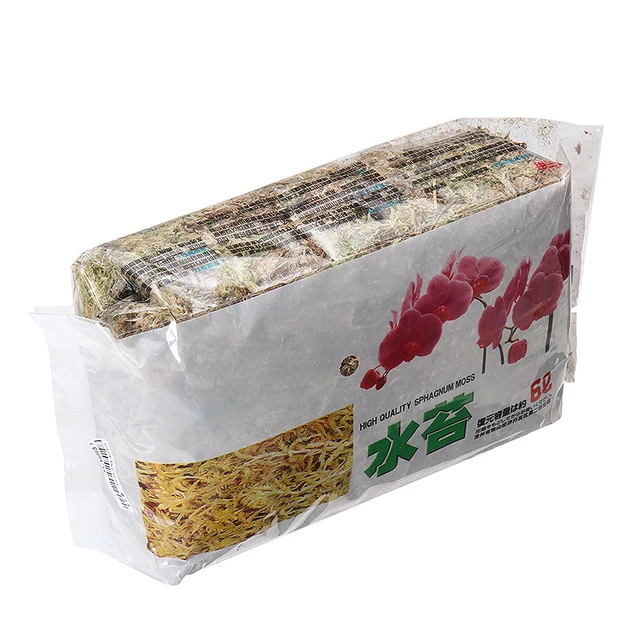 Új Érkezés 6L Sphagnum Moha Moss Hidratáló Szerves Műtrágya Orchidea Phalaenopsis Kiváló Minőségű Műtrágyához - Image 2