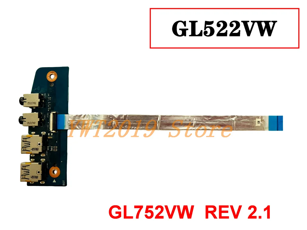 

Оригинал для ASUS GL752VW звуковая плата USB board с кабелем GL752VW REV 2,0 протестирован хорошая бесплатная доставка