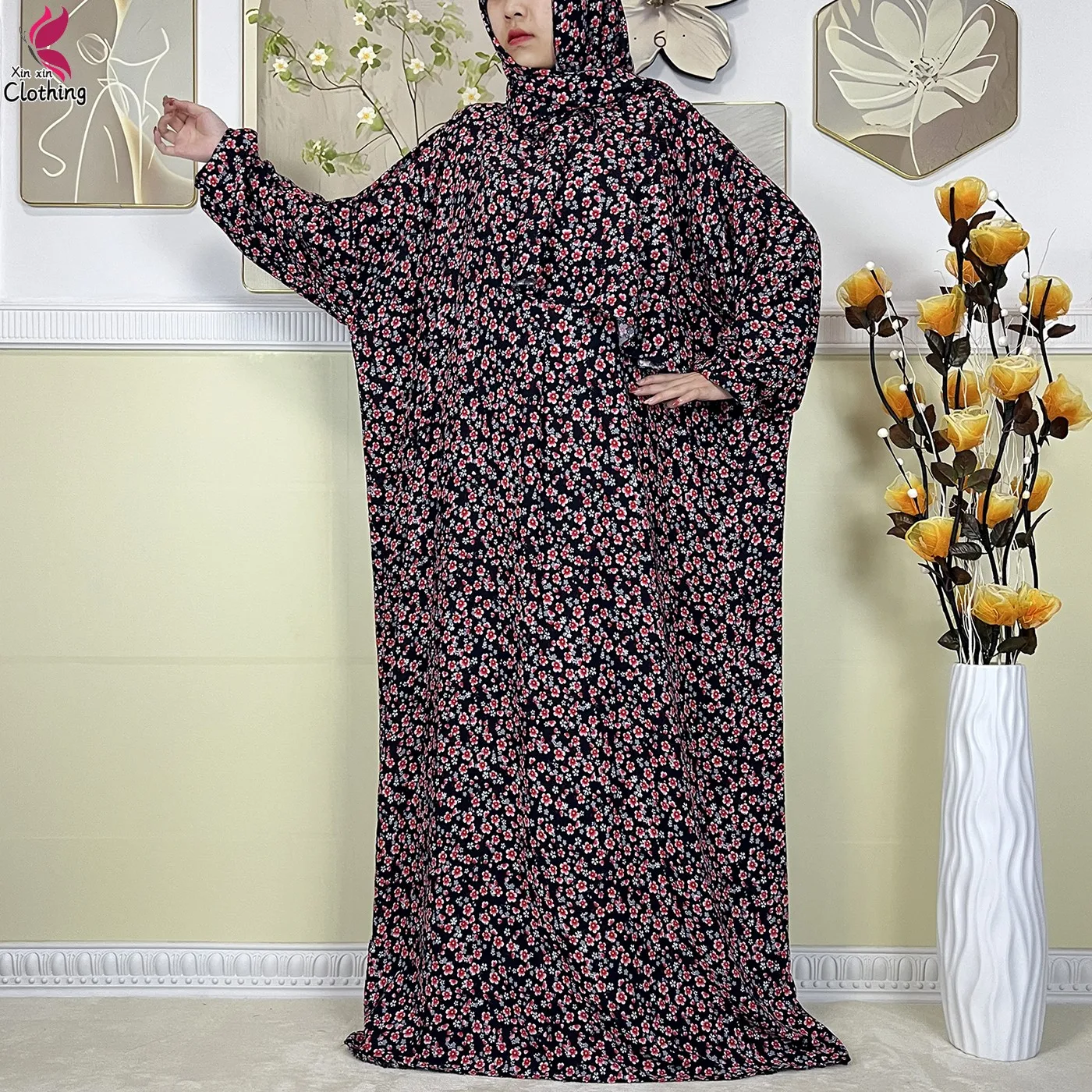 Loose Muslim Prayer Dress S7f7a5f146fa144f09a28a3ea68048f5dx