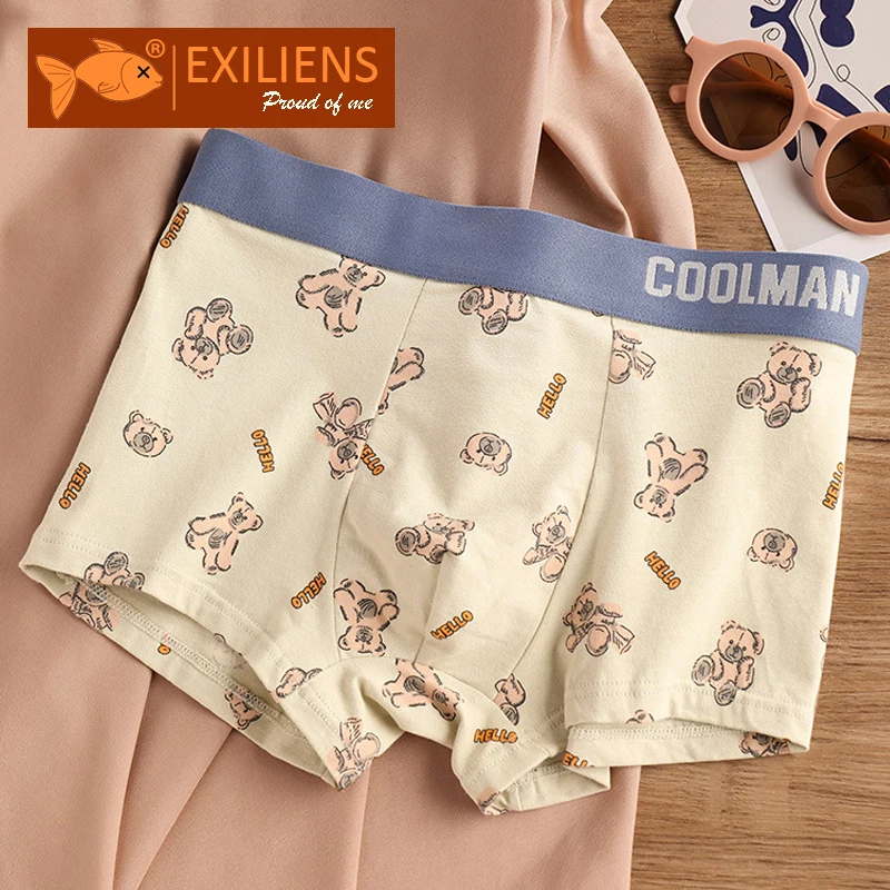 EXILIENS Brand Bear Boxer Men Underwear Cotton Calzoncillos Slips Hombre  Mens Boxers Cuecas Masculinas Man Panties M-3XL K45-JH - AliExpress