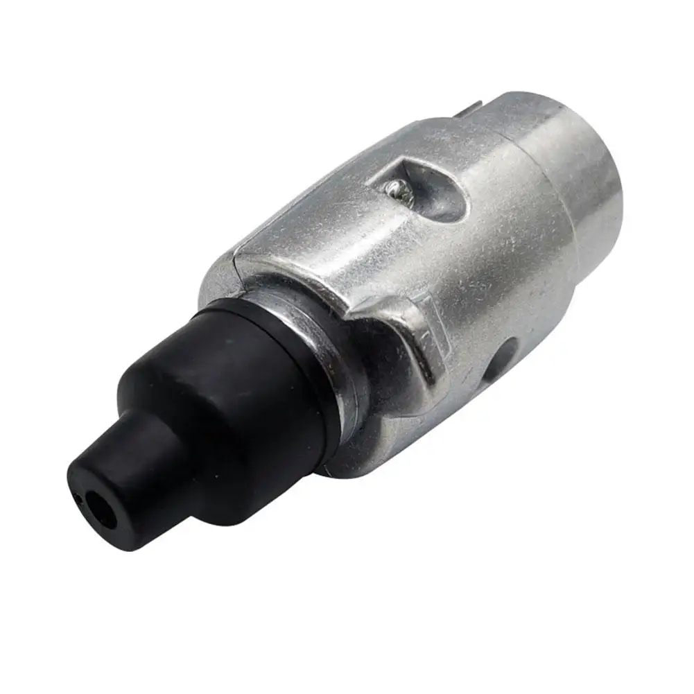 12V 7 Pin Trailer Plug Socket Set Rubber Seal Car Trailer Coupling Connector EU Plug Durable Trailers Accessories Sockets