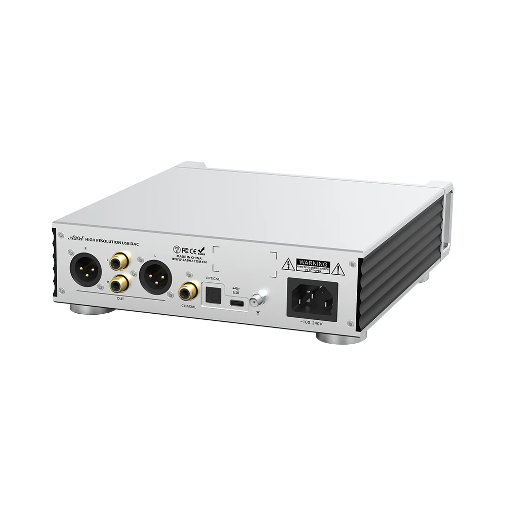 Sabaj A20d Version High Res Audio DAC Headphone Amp Bluetooth LDAC MQA-CD ES9038PRO OPA1612 XU216 Apt-XHD XLR RCA DSD512