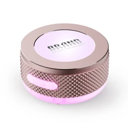 Portable Mini Metal Bluetooth Speaker - Speaker (PURPLE)