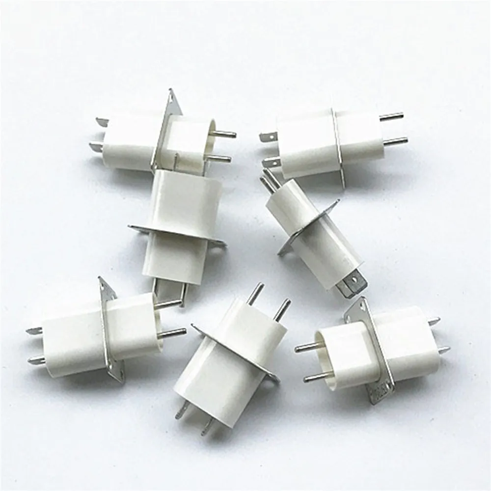 Original Microwave Oven Magnetron Socket Magnetron Terminal Connector with Capacitor 10pcs For Midea /Galanz/ Haier Parts microwave oven socket converter,microwave oven spare parts
