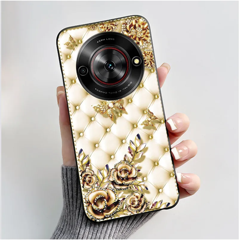 Luxury Dragon Design Soft TPU Phone Case – Elegant Black Cover