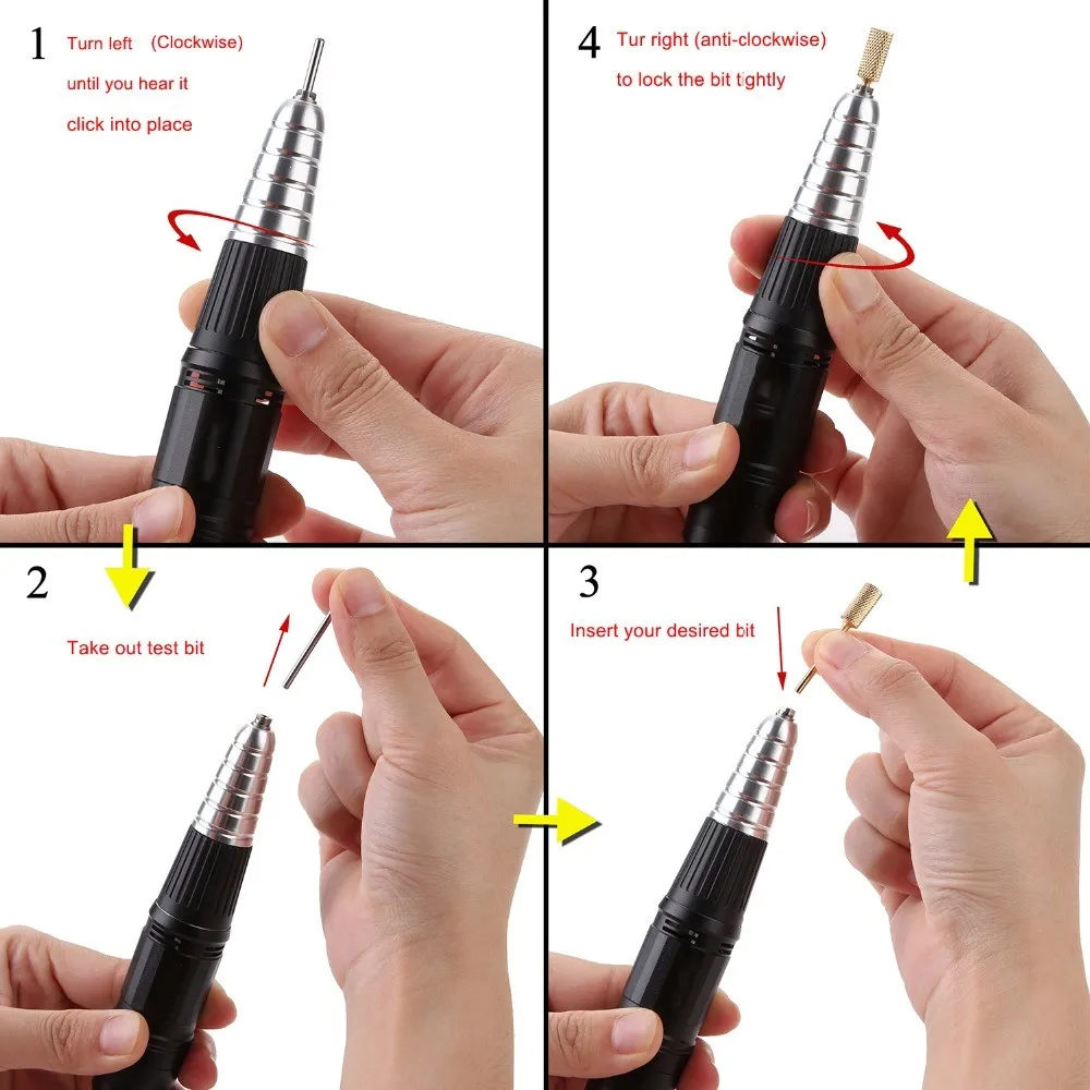 Nail Drill Max 350000. for Kupa UP200 and Mani Pro Passport Control Boxes. Control Boxes is not Included 4