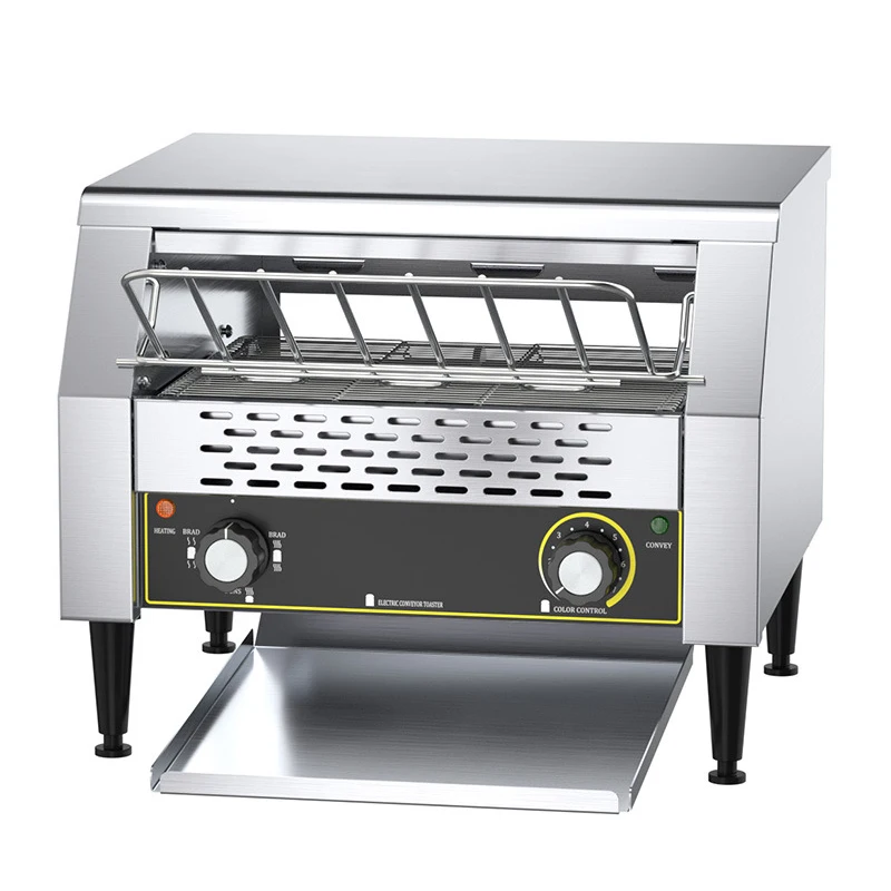 Toaster Commercial Caterpillar Type Fully Automatic Hotel Breakfast Up And Down Heating Intelligent Panel