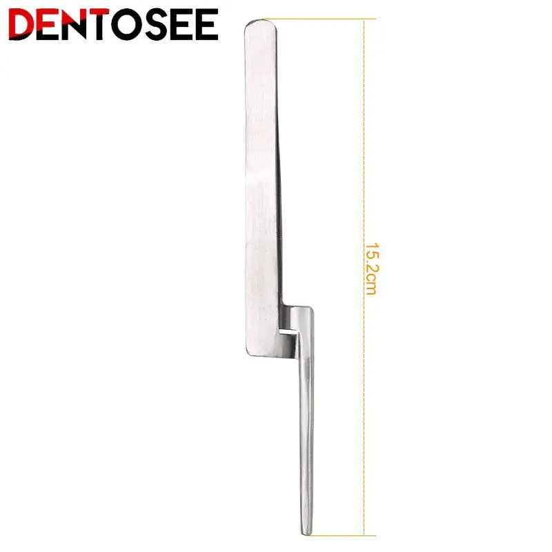 

3/5/10Pcs Stainless Steel Dental Curved Occlusal Paper Tweezers Bite Articulating Paper Plier Orthodontic Forcep for Teeth Care