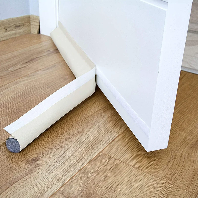

96CM Door Bottoom Seal Strip Adjustable Weather Stripping Door Sweep Under Door Draft Blocker Weatherstrip House Acoustic Foam
