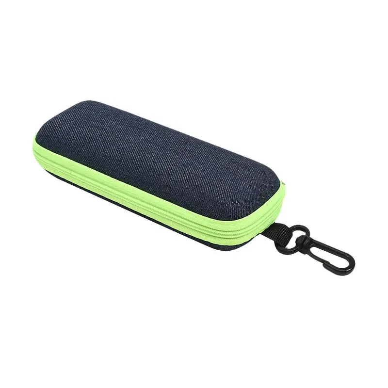 1PC Tragbare Brillen Fällen Abdeckung Sonnenbrille Hard Case Für Frauen Männer Gläser Box Mit Lanyard Zipper Brillen Fällen Schutz – Detail 14