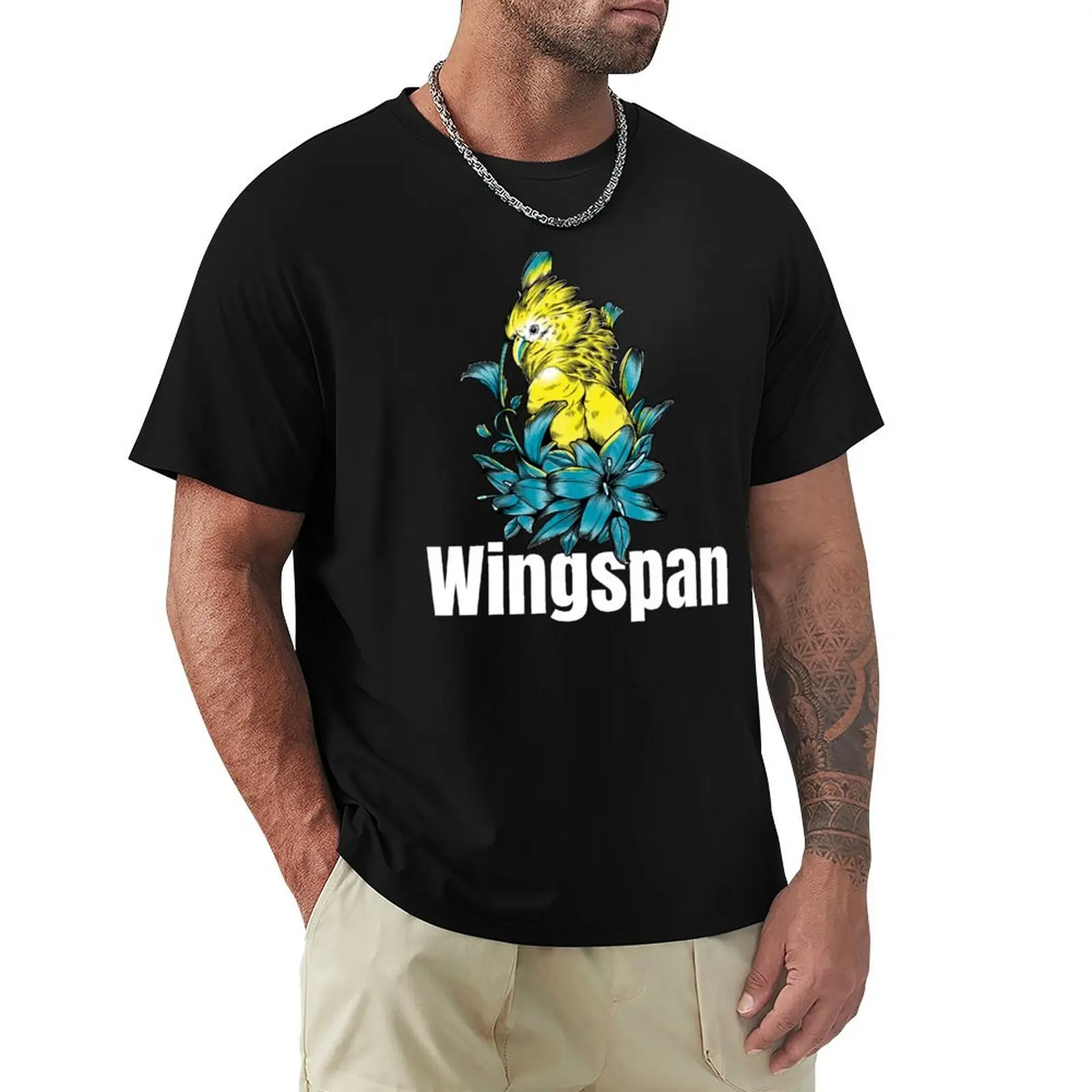 

Футболка Wingspan для настольных игр, футболка с принтом животных для мальчиков, одежда аниме, быстросохнущие мужские футболки
