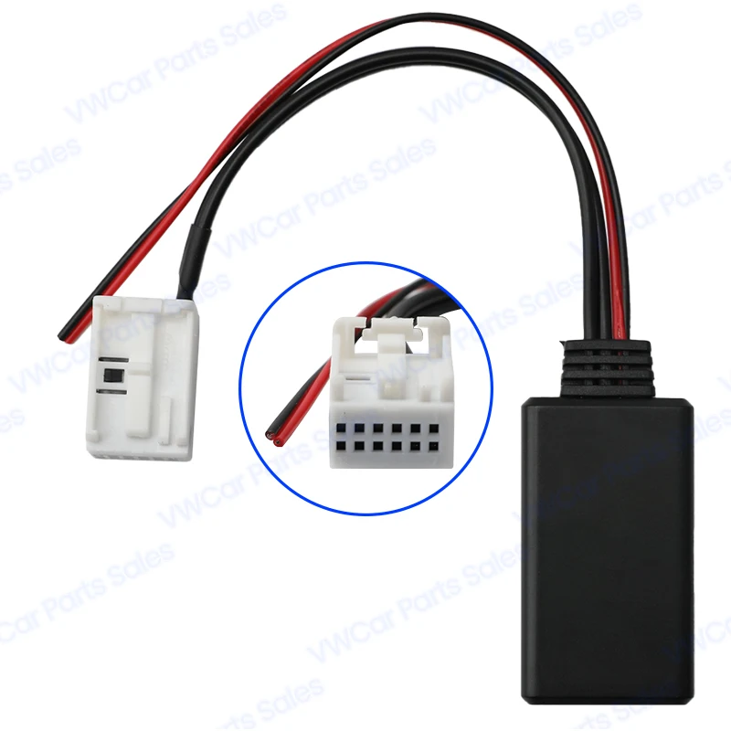 BMW E60 E63 E64 E61 차량용 블루투스 5.0 모듈 AUX-IN 오디오 미니 나비 라디오 스테레오 Aux 케이블 어댑터 무선 오디오 12 핀