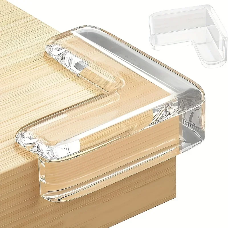 Furniture corner protector, corner and edge safety protection pad, transparent protection, used for furniture (L-shaped)