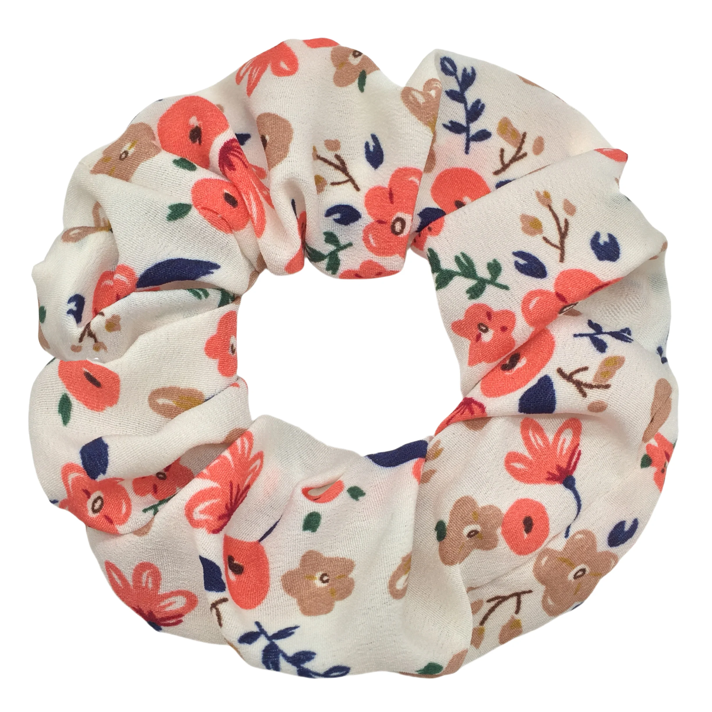 6 teile/los Haarband Halter Headwear Drucken Ditsy Frauen Scrunchy Nette Süße Casual Zubehör Elastische Band Für Pferdeschwanz – Detail 3