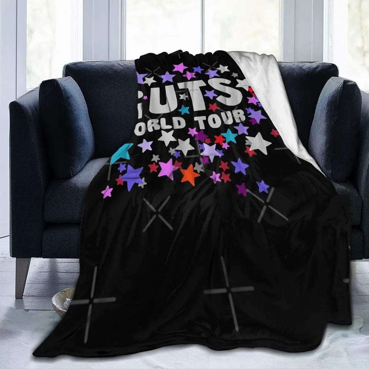 

Olivia Guts World Tour Throw Blanket Customizable Comfortable Nice Gift Multi Style