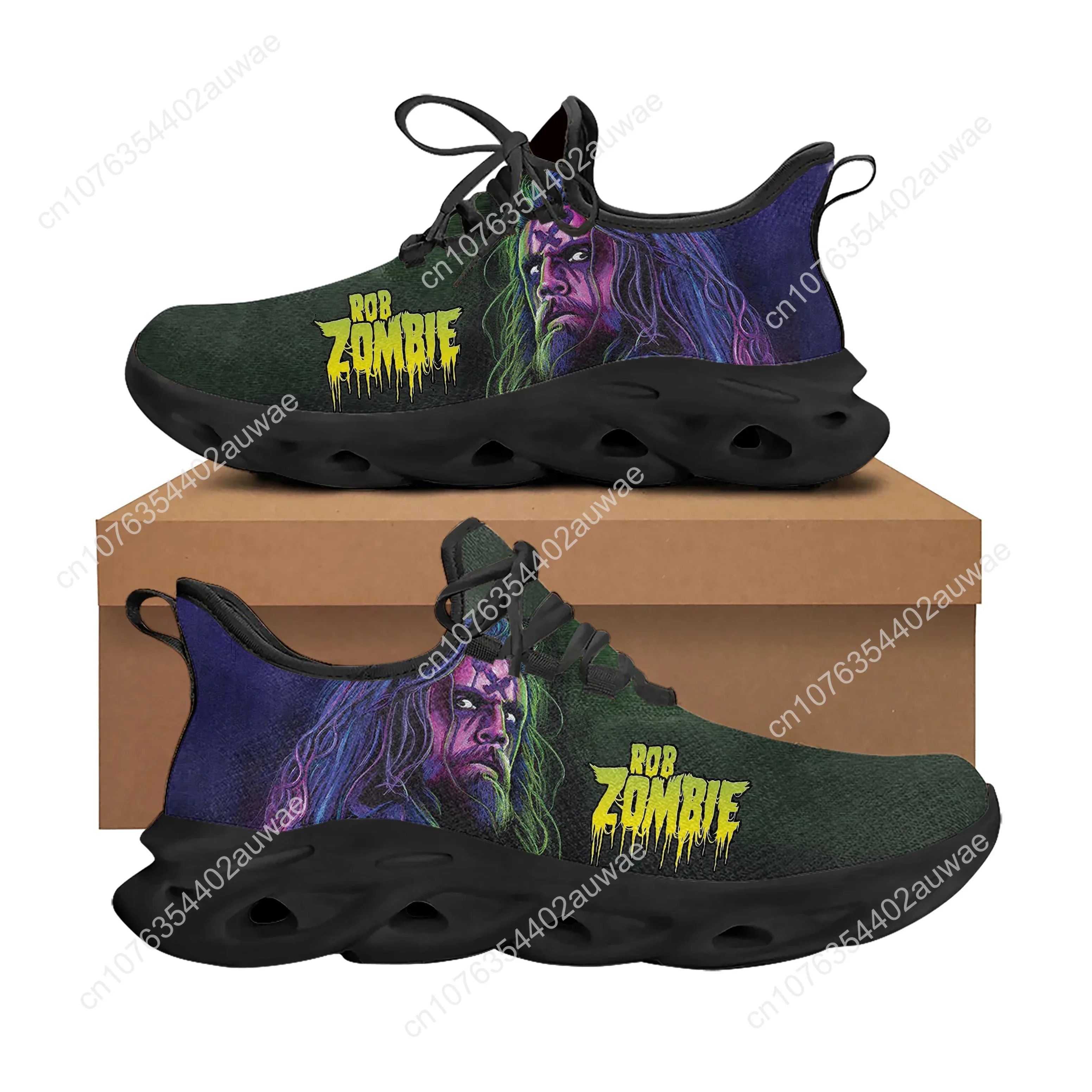 Rob Zombie Rock Singer Sports Shoes Mens Womens Teenager Kids Children Sneakers Casual Custom Shoes High Quality Couple Shoes