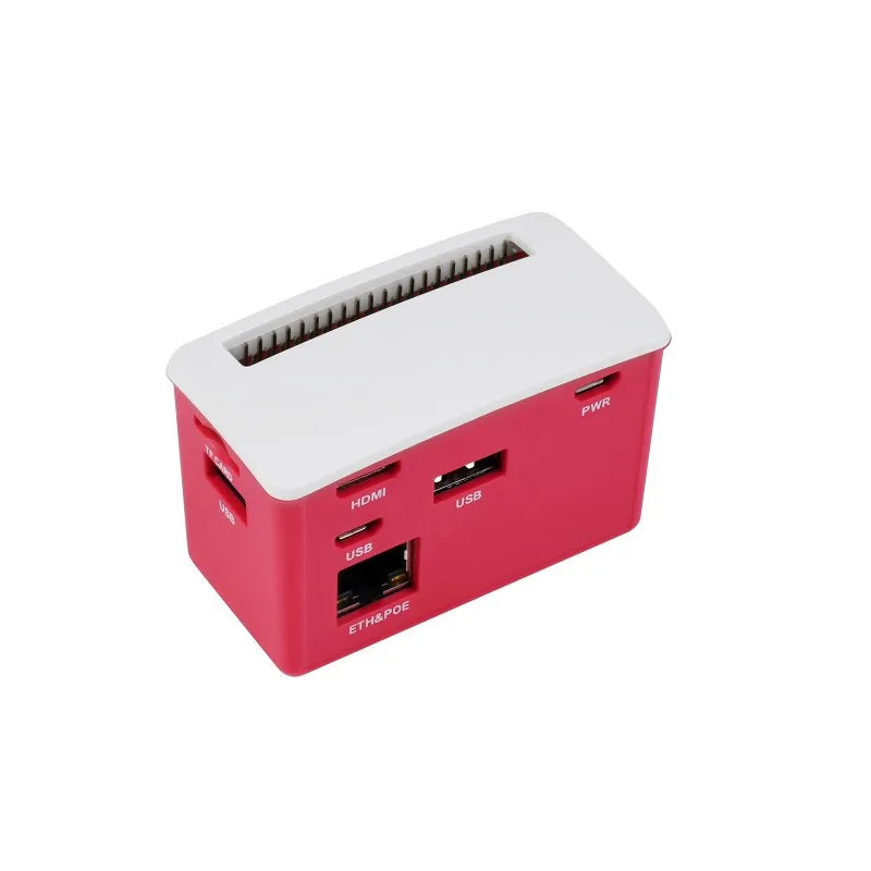 Scatola Hub Poe Ethernet / Usb Per Raspberry Pi Serie Zero, 3X Usb 2.0, 802.3Af-Conforme