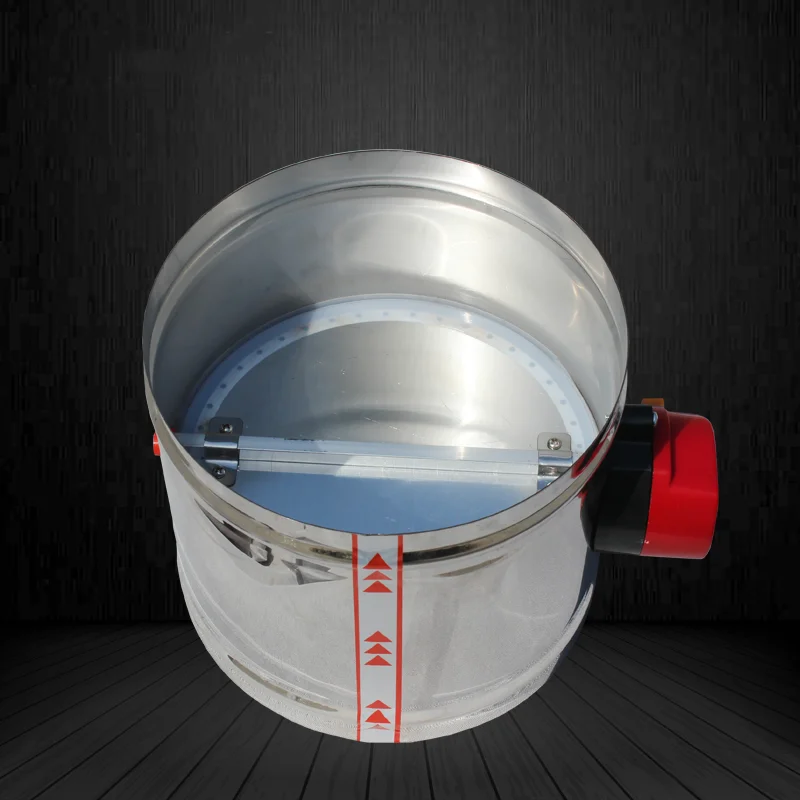 Valvola Serranda Aria Elettrica 220V - In Acciaio Per Condotti, Controllo Remoto Volumi Aria - Foto 2