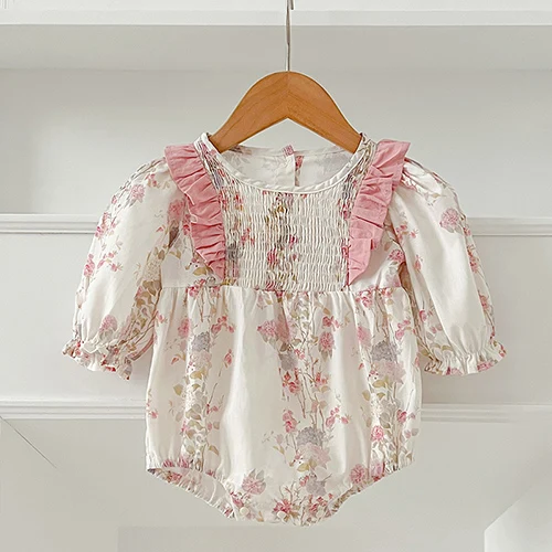 H10059 Pink Romper