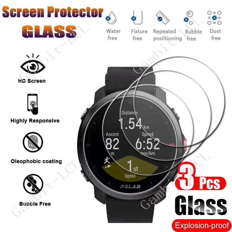 3-Pack Premium 9H Tempered Glass Screen Protectors