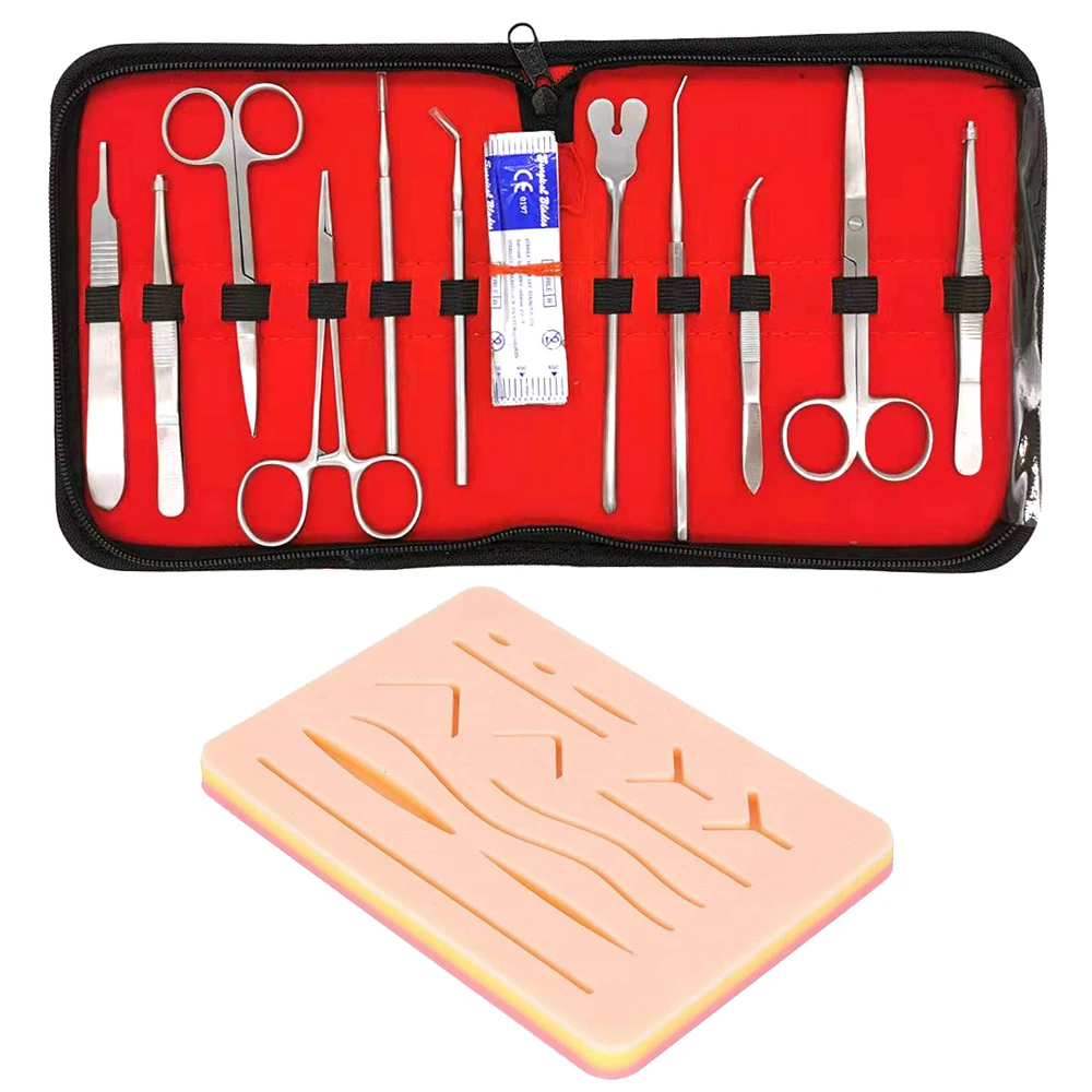Suture Practice Kit Medical Students School Supplies Nursing Accessories Pad Training And Education Science And Learning Models surgical training kit