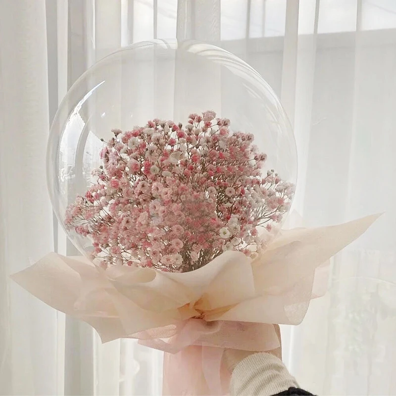 

3/5pcs Home Furnishing Festival Atmosphere Props Transparent Wave Ball Wedding Party Birthday Party Valentine's Day Decoration