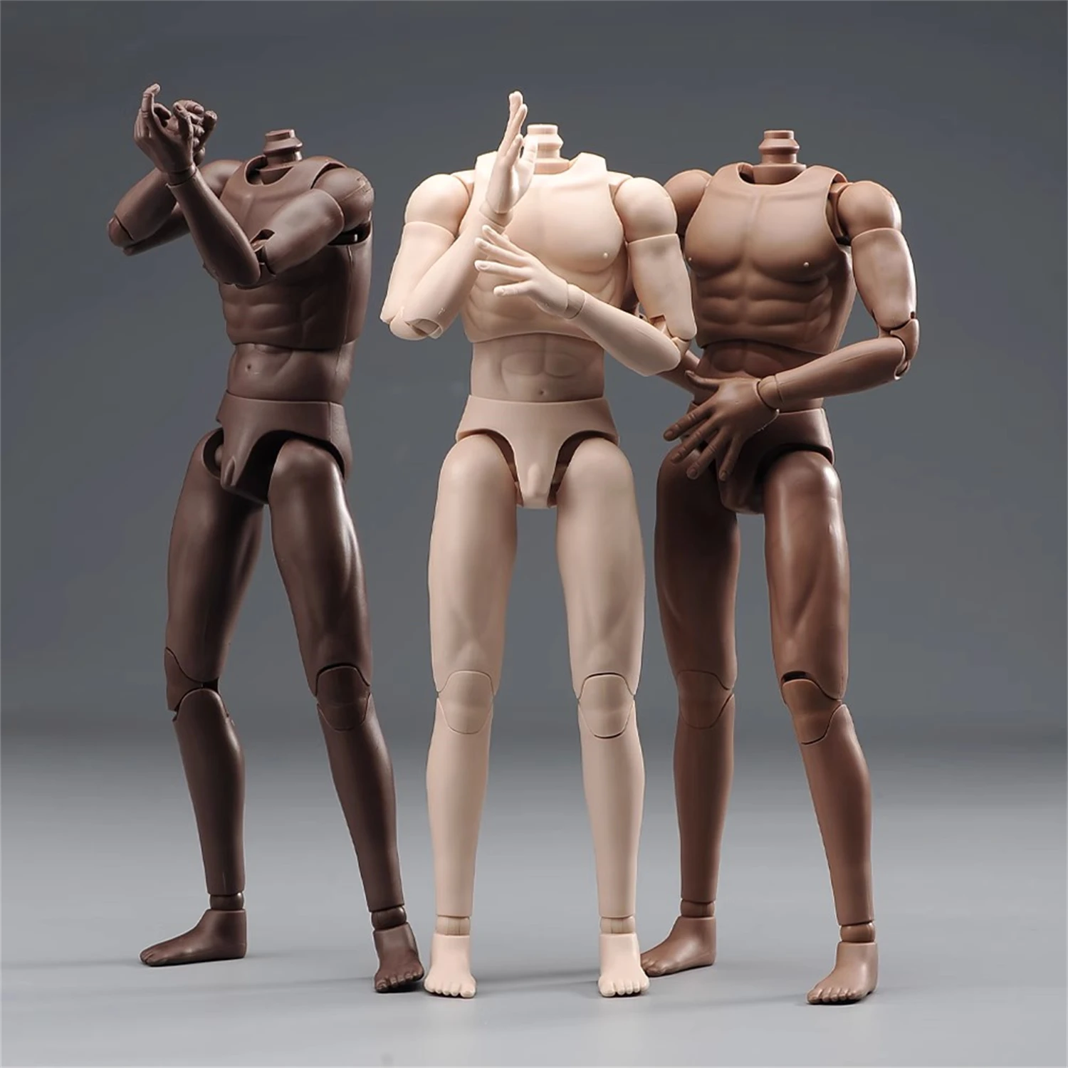 

1/6 Standard Muscle Super Flexible Male Man Action Figure Body Model Doll 12inches