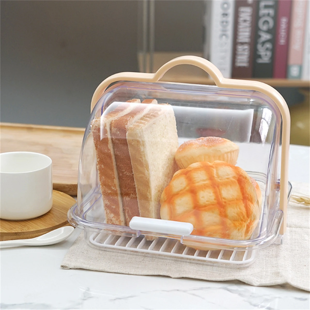 Clear Airtight Milk Bottle Storage Bread Keeper Boxes With Acrylic Lid  Handle - Buy Clear Airtight Milk Bottle Storage Bread Keeper Boxes With  Acrylic Lid Handle Product on