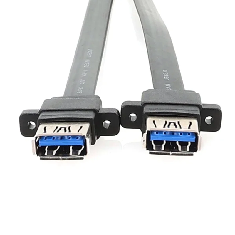 USB 19핀 연장 케이블 메인보드 19P 암-2 USB 수 분배기 코드