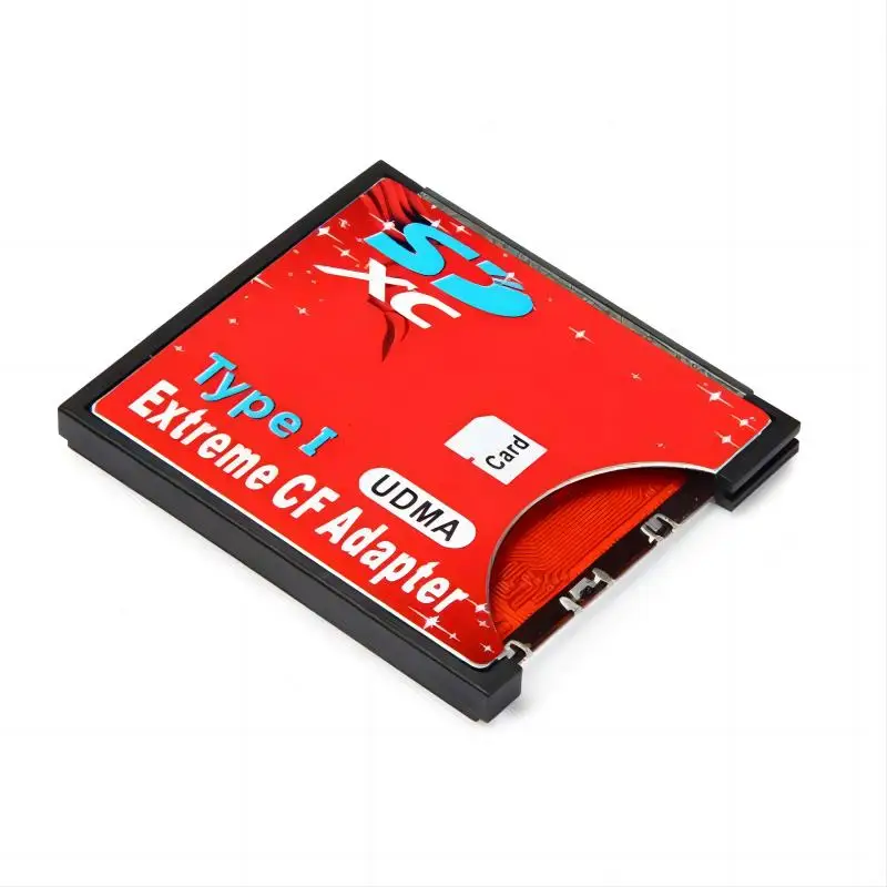MDR SD SDHC SDXC to CF Compact Flash Memory Card Adapter Reader Type I 16/32/64/128/256GB CF to SD Card Converter