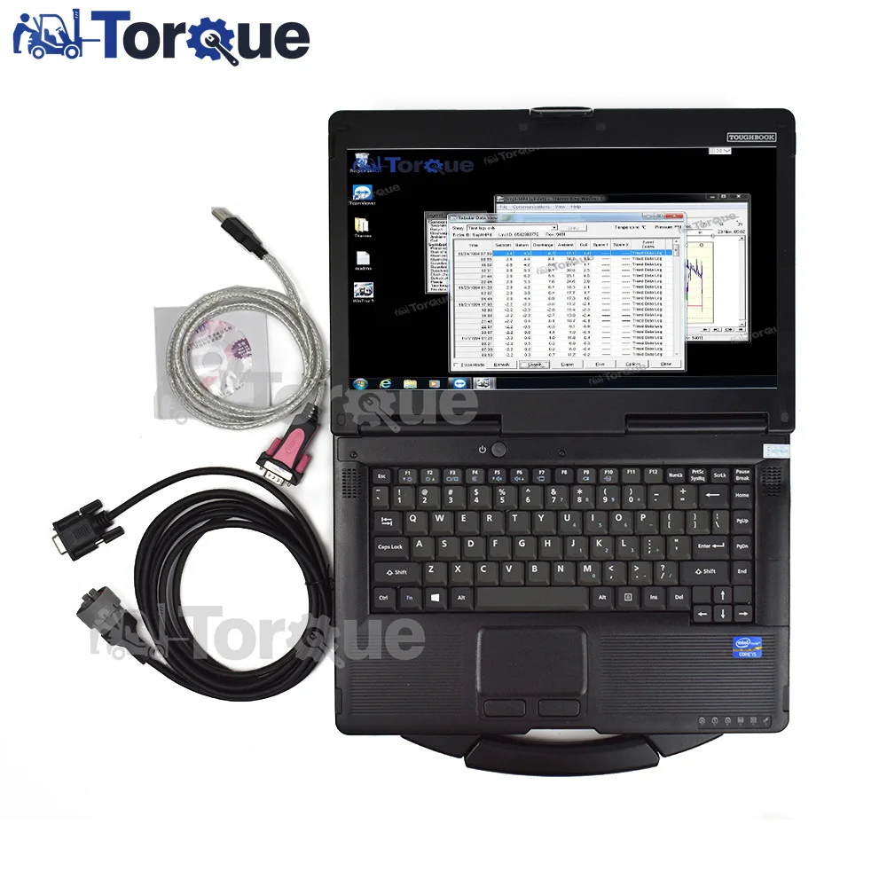 Diagnostica Del Carrello Elevatore Per Thermo King Wintrac Tool Can Usb Interface Diagnostic Scanner Tool + Toughbook Cf52