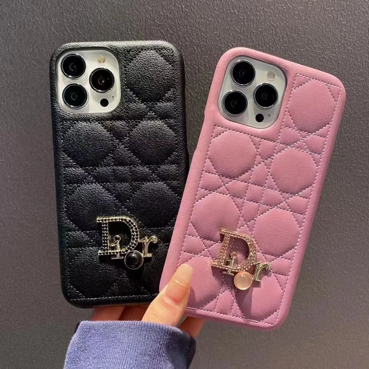 

Iphone 15 promax Letter D Luxury design Phone Case For iPhone 14 12 11 13 Pro Samsung Galaxy S23 Ultra S22 plus Leather Covers