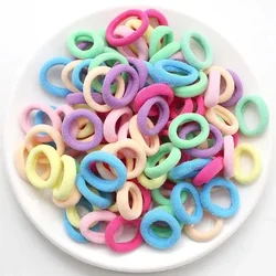 Colorful Nylon Elastic Hair Bands - Women's Hair Accessories Set (Spring color)