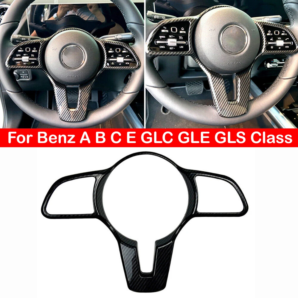 

Для Benz A B C E GLC GLE GLS Class W177 W247 W205 W213 Стильная отделка из углеродного волокна