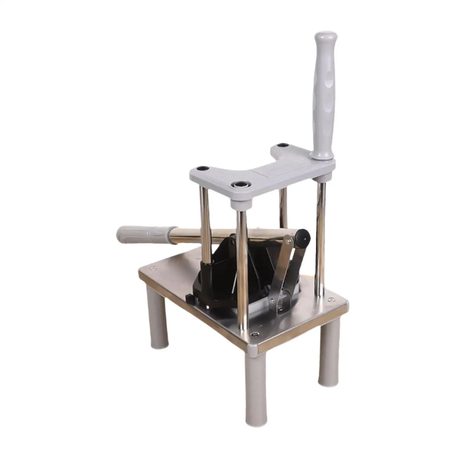 Stainless Steel Vegetable Fruit Cutter Manual Veggie Chopper, Multifunctional Vegetable Slicing Tool Onion Cutter for Lemon