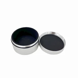 Durable Aluminum Earphone Case with Protective Interior and Waterproof Design (Big Silver)