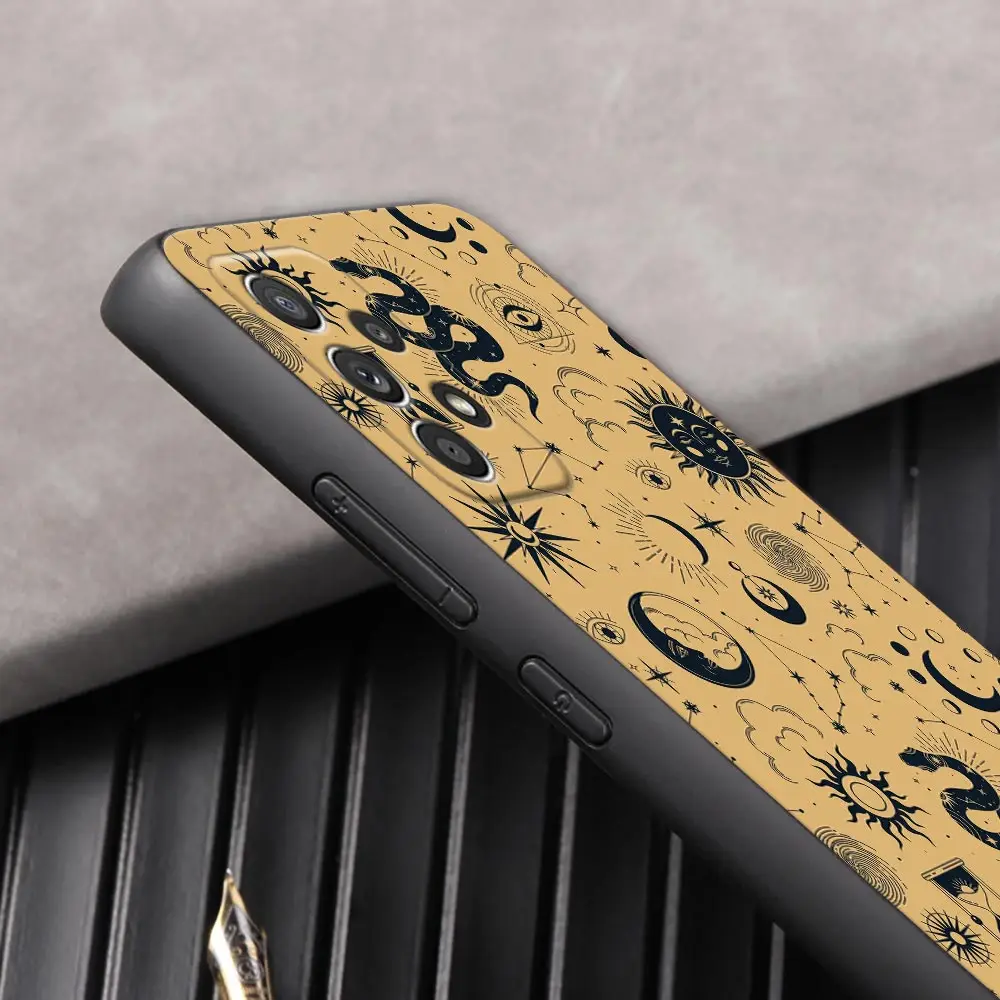 Sun Moon Tarot Card Astrology Phone Case Cover