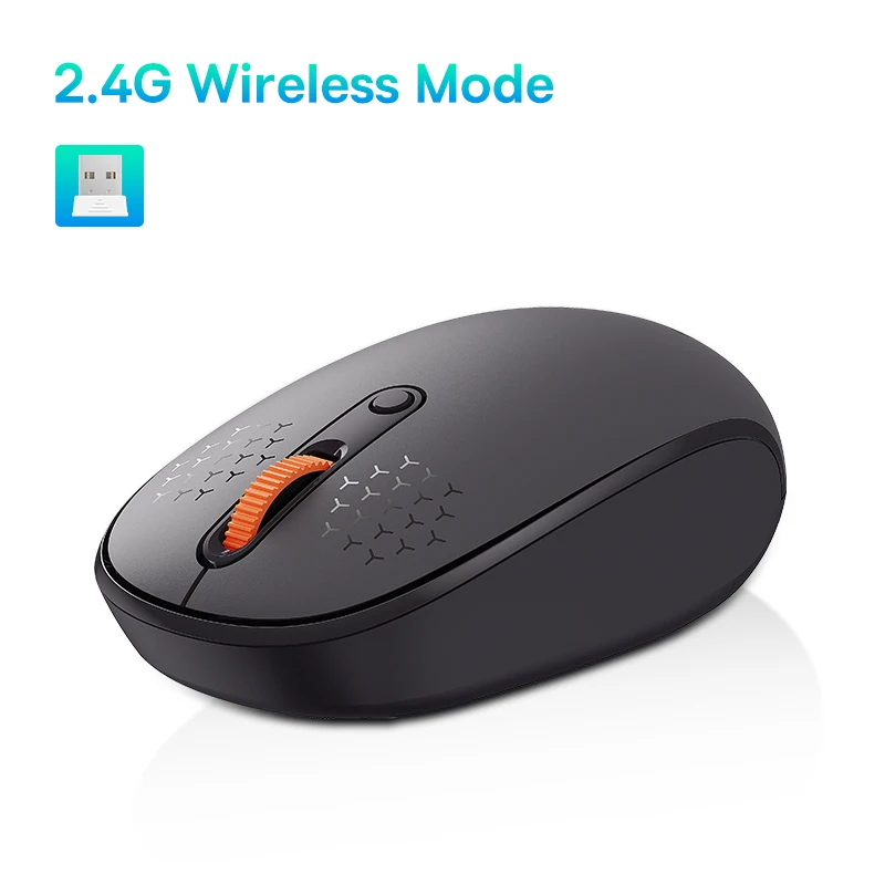 Maus Bluetooth Wireless Computer 1600dpi Silent Mouse mit 2,4ghz USB - Bild 7 von 7