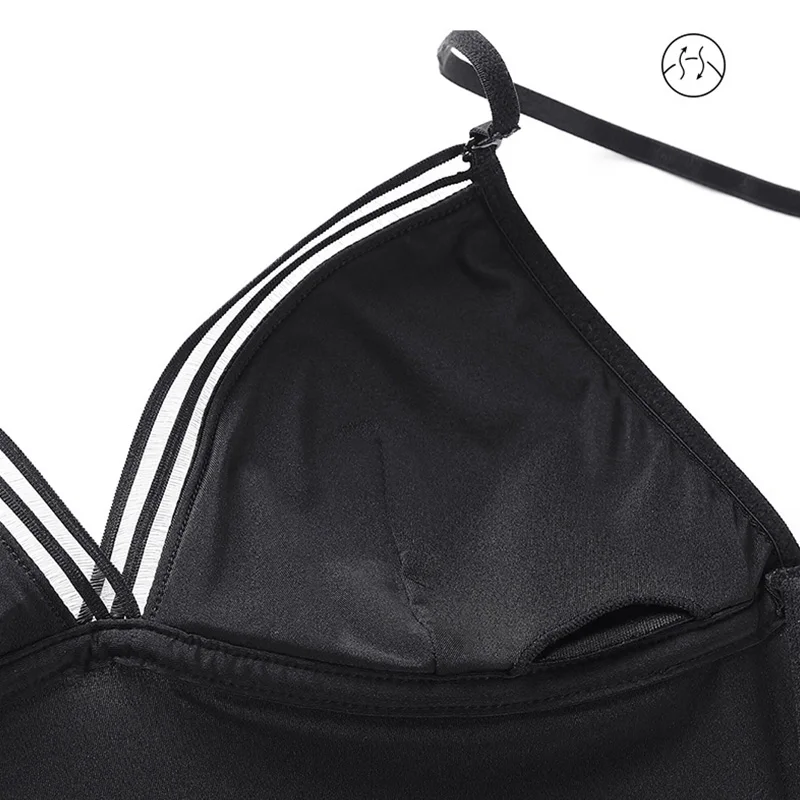 Sexy U Backless Pushup Bras For Women Underwear Open Back Wedding