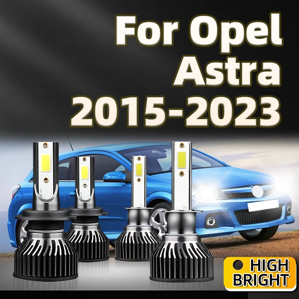 

4Pcs 38000LM LED Car Lights Kit H1 H7 Headlights Bulb For Opel Astra 2015 2016 2017 2018 2019 2020 2021 2022 2023