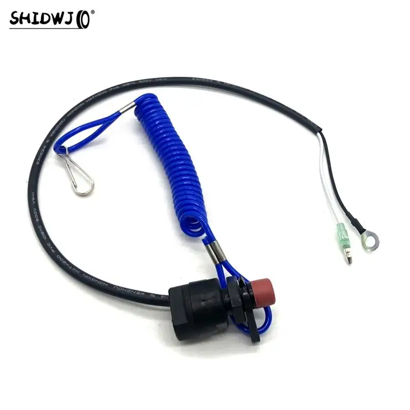 1pcNewBoatOutboardEngineMotorKillStopSwitchSafetyTether