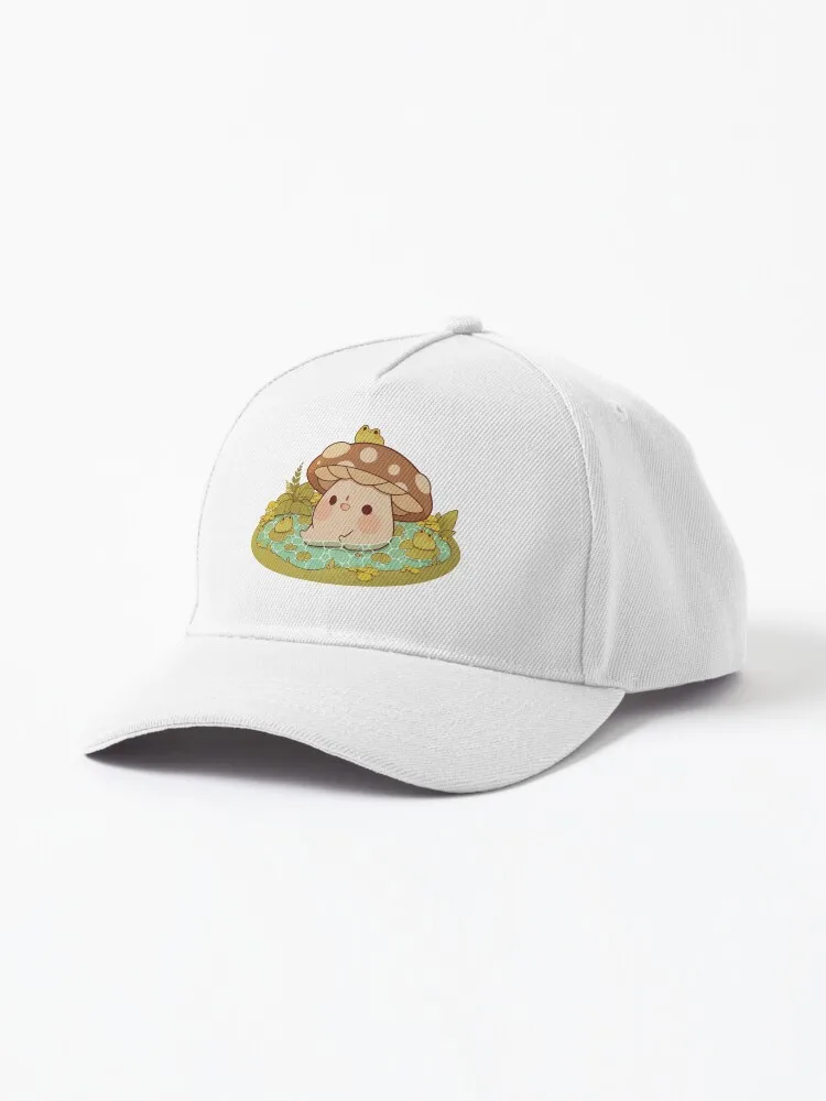 

Cute mushroom in a frog pond Cap