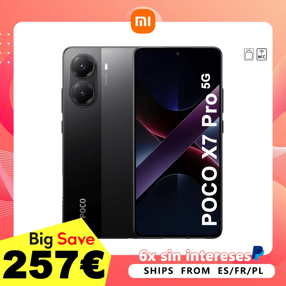 POCO X7 Pro 8GB/256GB z EU za $276.9 / ~1092zł