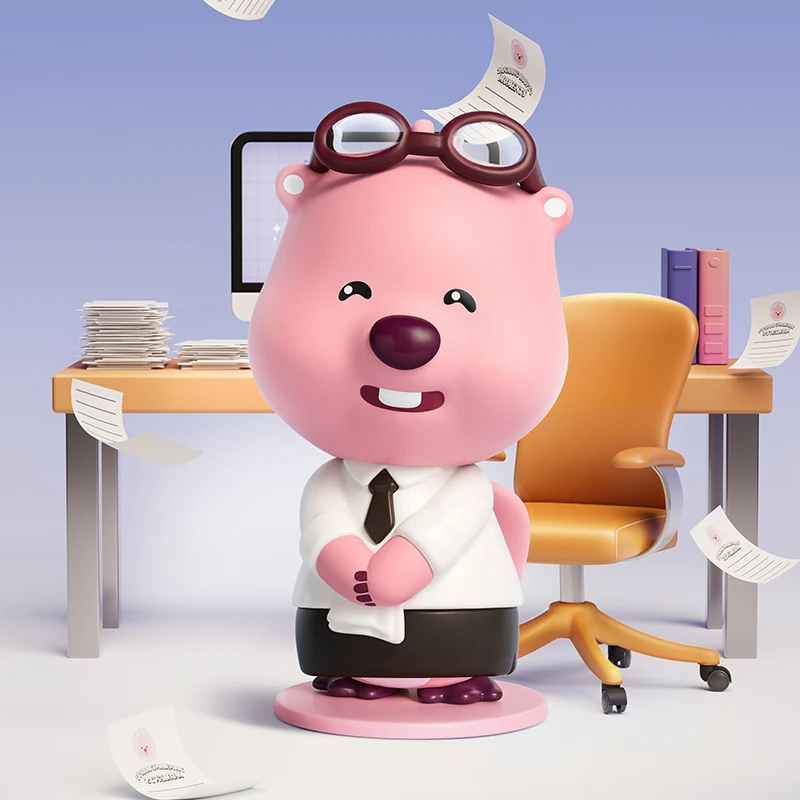 POP MART ZANMANG LOOPY's Moments Series Figures Mystery Box 1PC