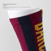 Nouveau 1 paire de chaussettes d'équipe de football, chaussettes de sport respirantes à fond de serviette épaisse pour entraînement antidérapant pour adultes 5